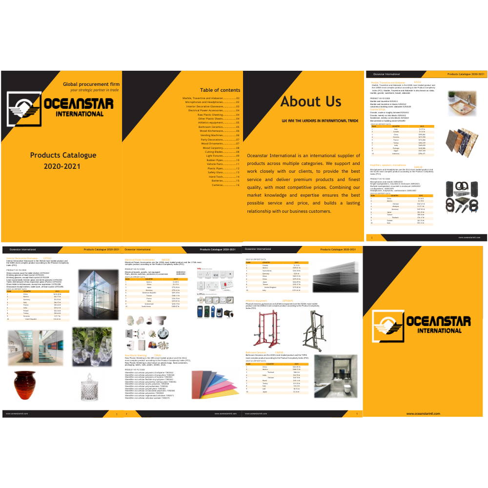 Print Design Product Catalog